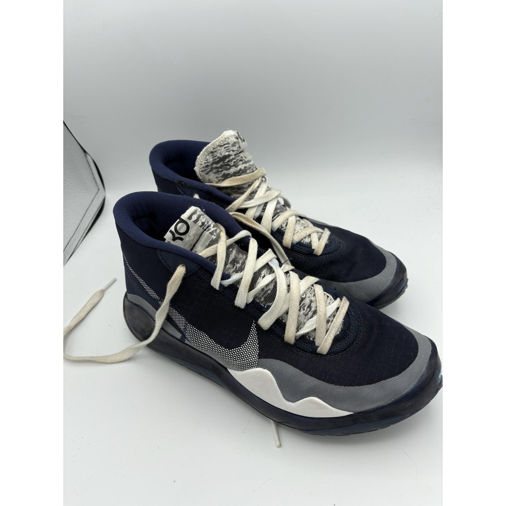 Nike KD 12 Shoes Mens Size 7.5 Blue Basketball Mid Top Sneakers UBN9518-402
